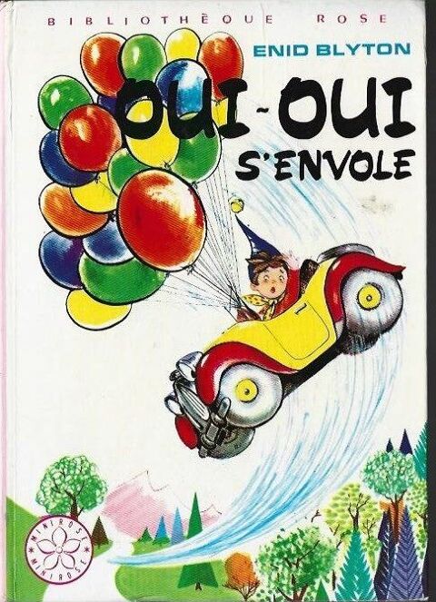bibliotheque rose - oui oui s'envole - 1977 0 Fougères (35)