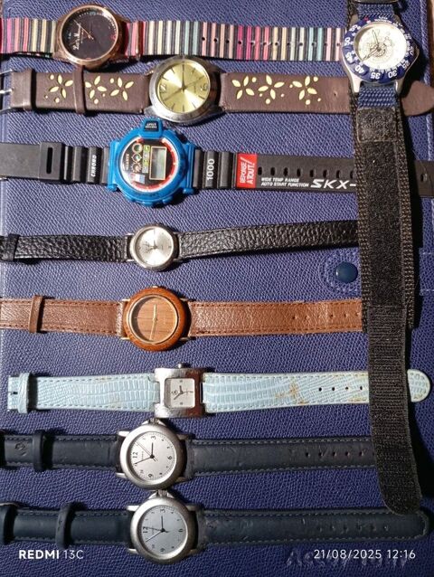 Lot De 16 Montres Dont 1 ERLANGER MECANIQUE FEMININE DE 17 R 21 Paris 4 (75)