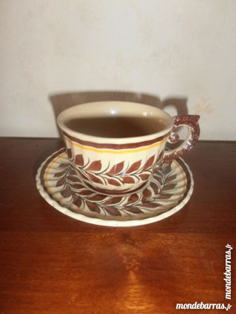 Tasses + Soucoupes HENRIOT Quimper (54) Cuisine