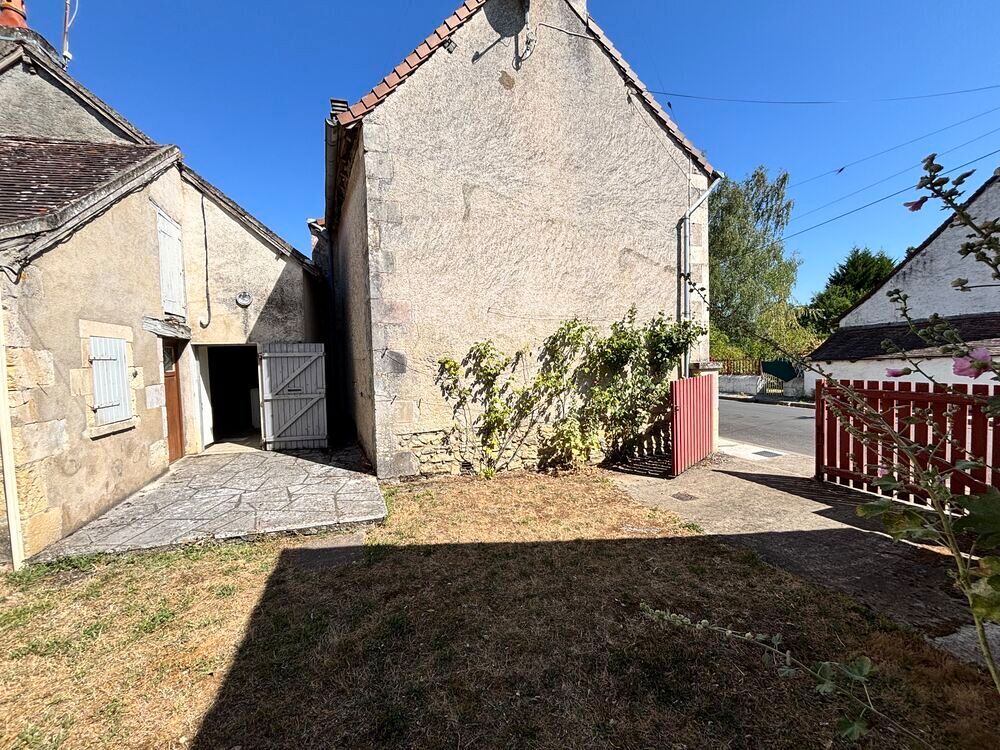 Vente Maison 2 maisons mitoyennes habitables + grange + terrain 1573m² Nalliers
