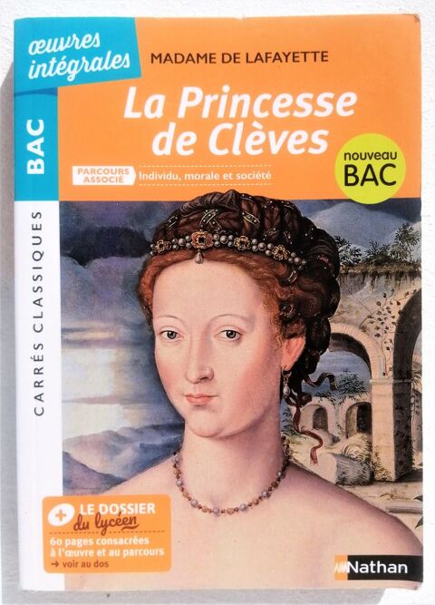 Livre La Princesse de Clves de Madame de La Fayette 1 Puteaux (92)