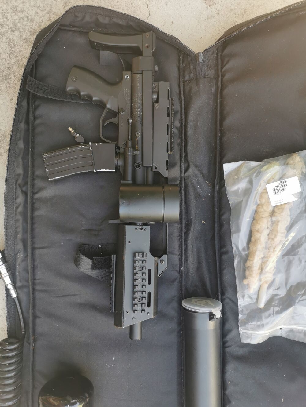 Custo paintball pour Milsim Sports