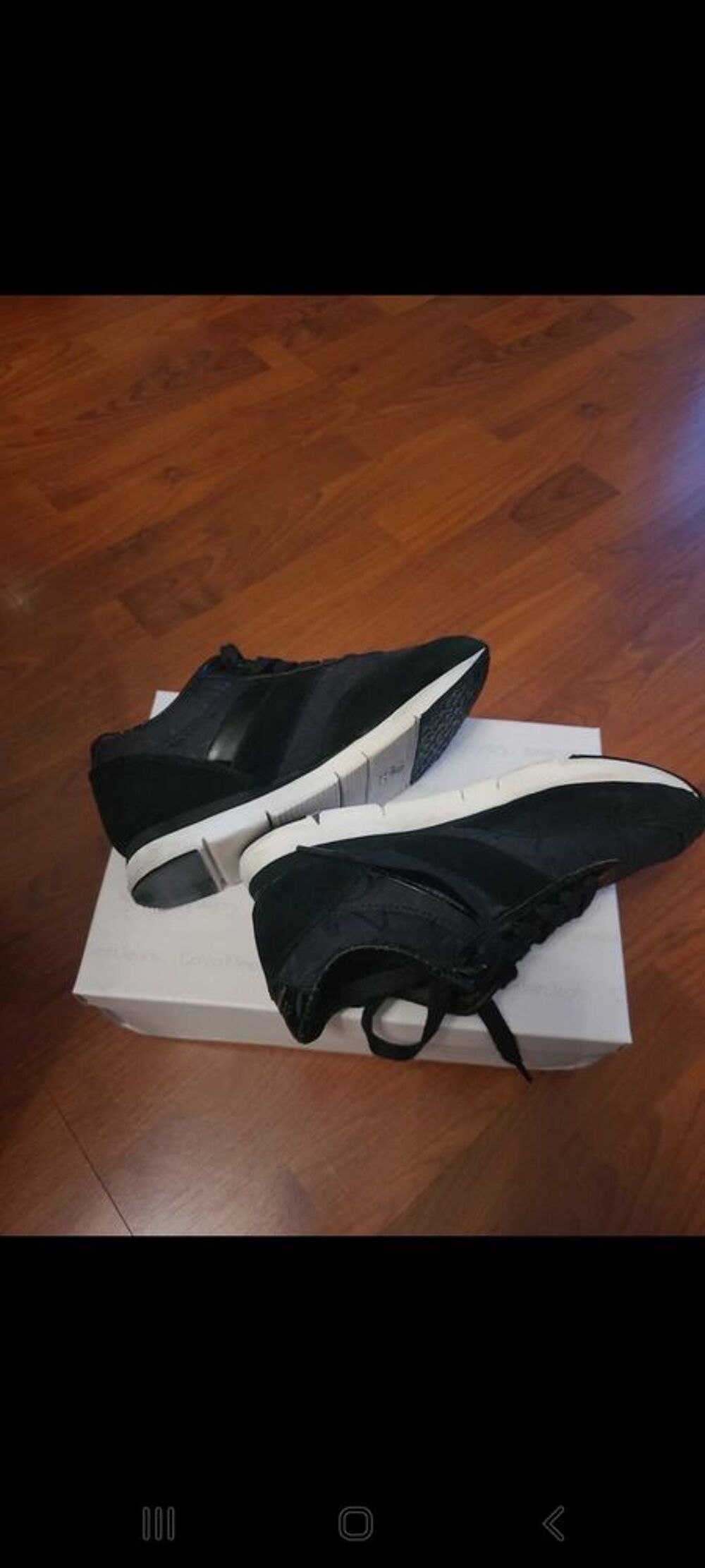 Baskets noire Calvin Klein Chaussures