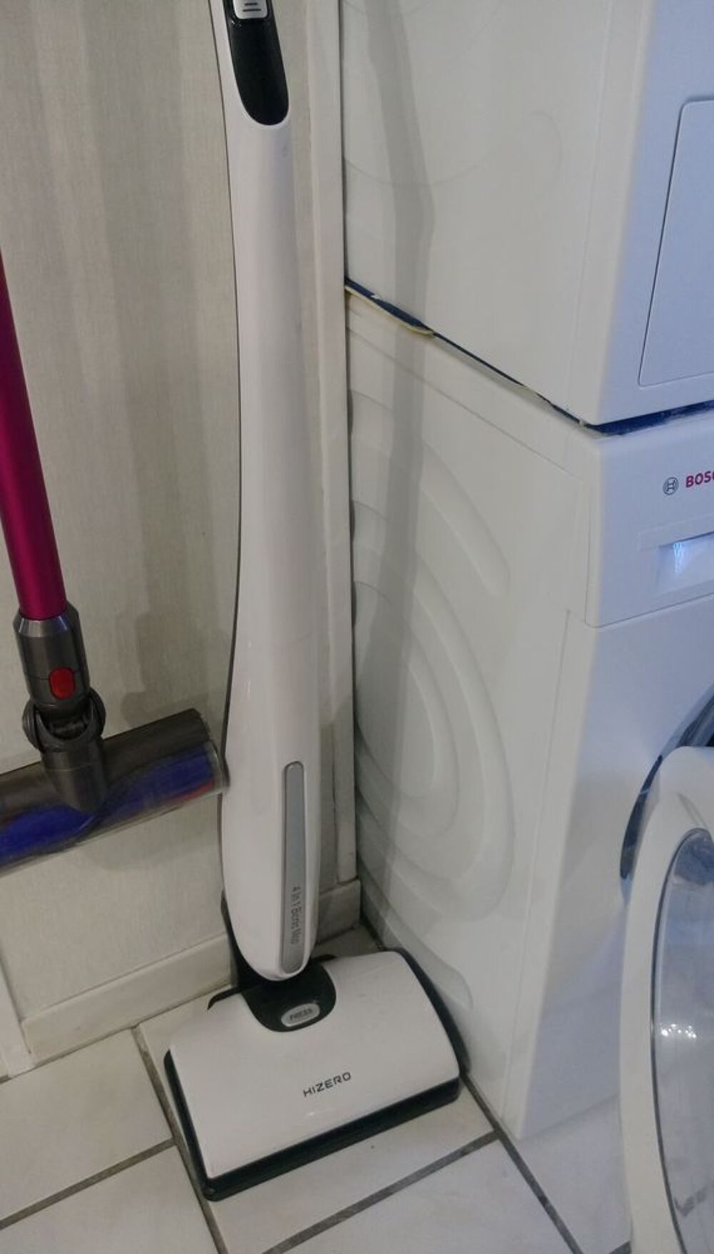 Balai aspirant lavant HIZERO 4in1 bionic mop Electroménager