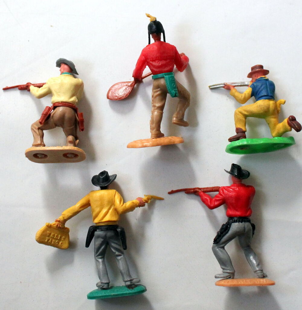 Elastolin Timpo et autres, cowboys et indien Jeux / jouets