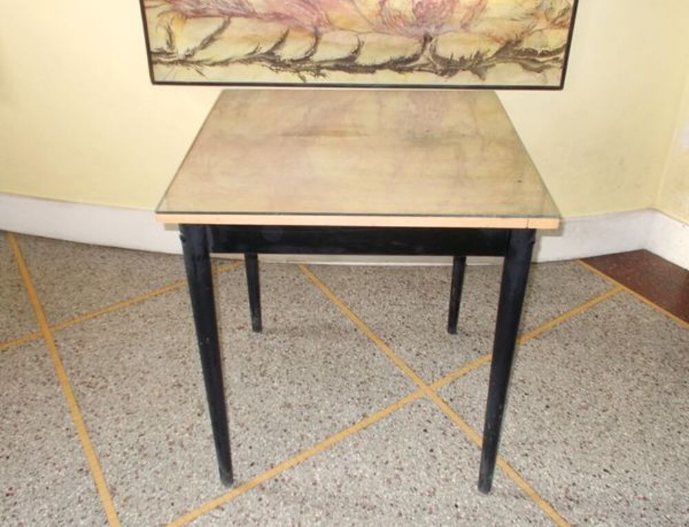 table "cadre photo" atypique, originale en bois et verre Meubles