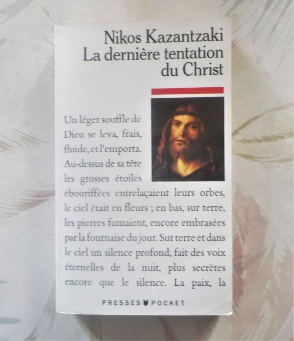 LA DERNIERE TENTATION DU CHRIST de Nikos KAZANTZAKI Livres et BD