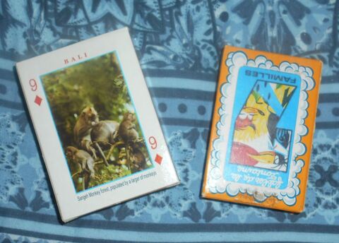 2 jeux de cartes : BALI et Fables de la Fontaine (nfs) 3 Ervy-le-Chtel (10)