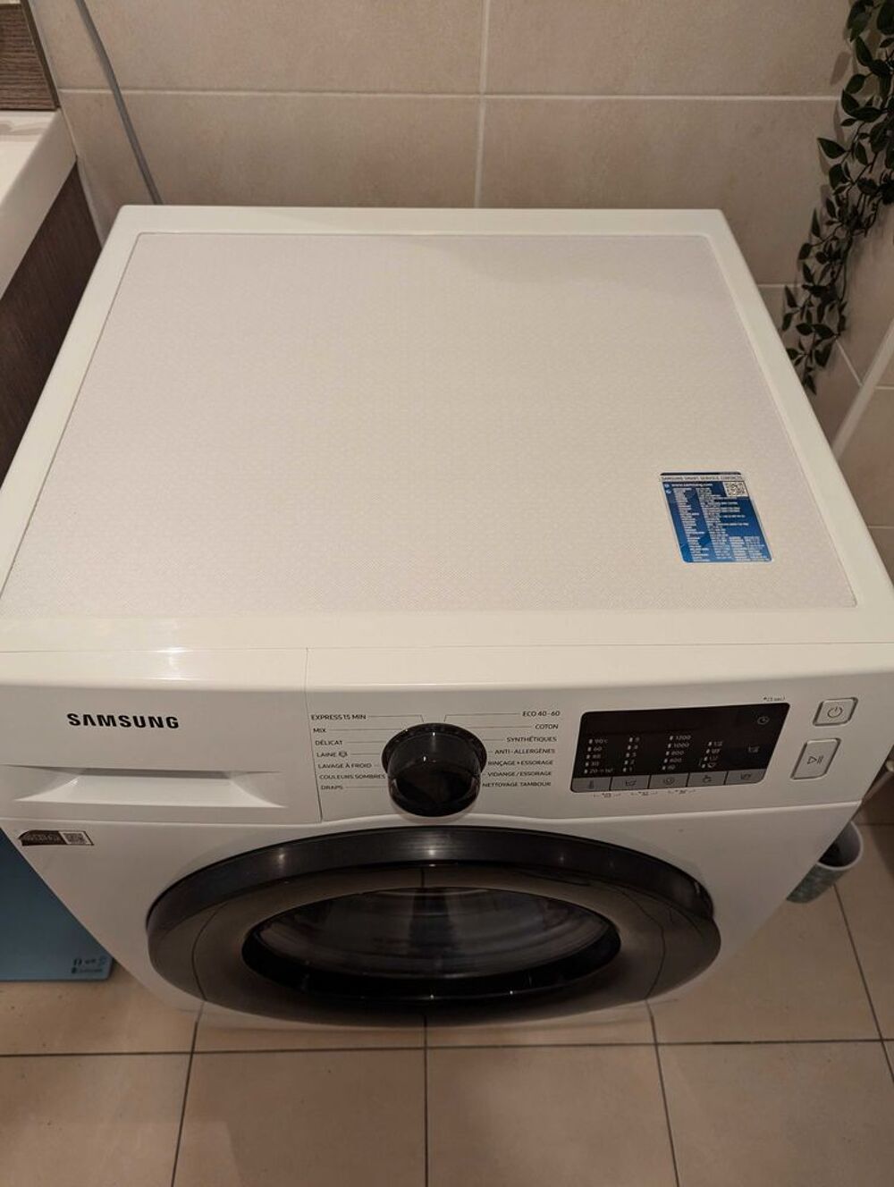 Machine &agrave; laver Samsung Electroménager