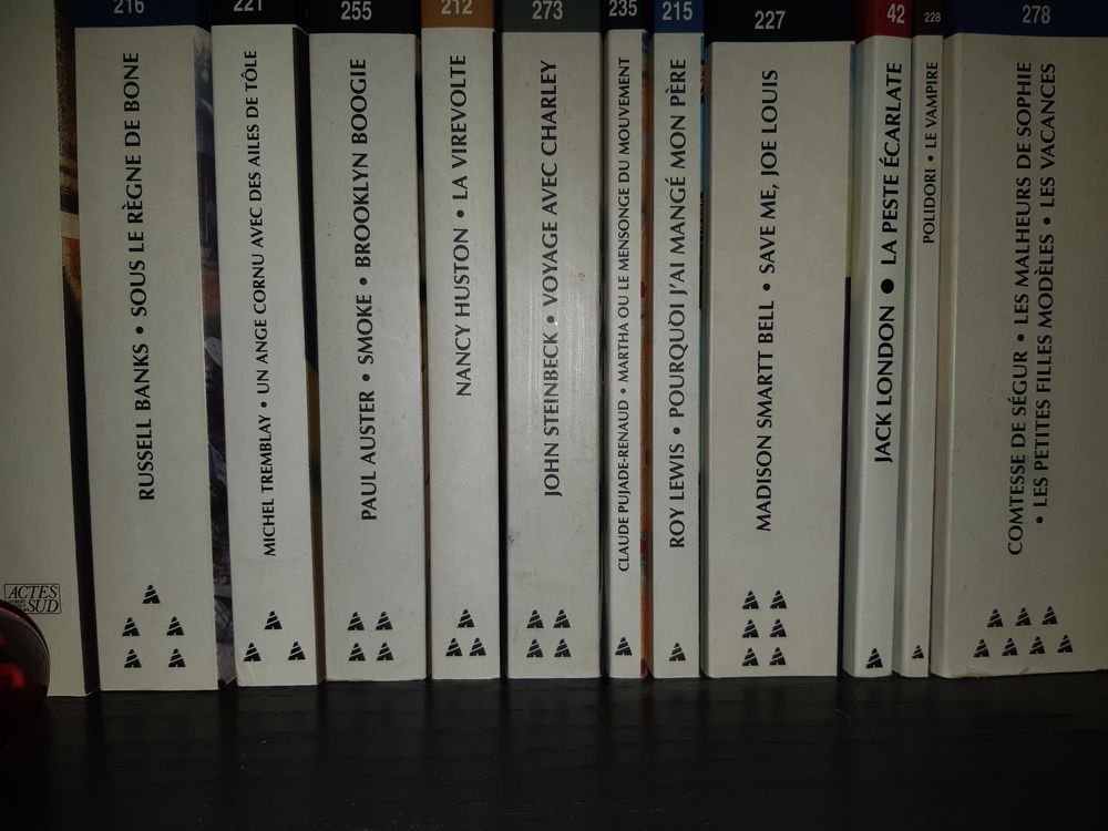 Livre actes sud Livres et BD