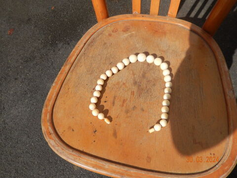 Collier en perle d'ivoire des ann�e 1890 200 Chaniers (17)