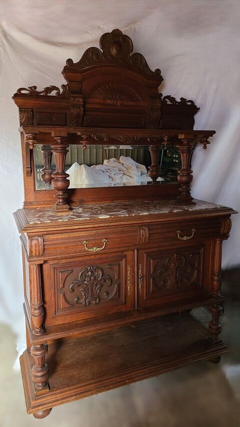 Desserte ancienne en bois style Henri II 110 Saint-Priest-Taurion (87)