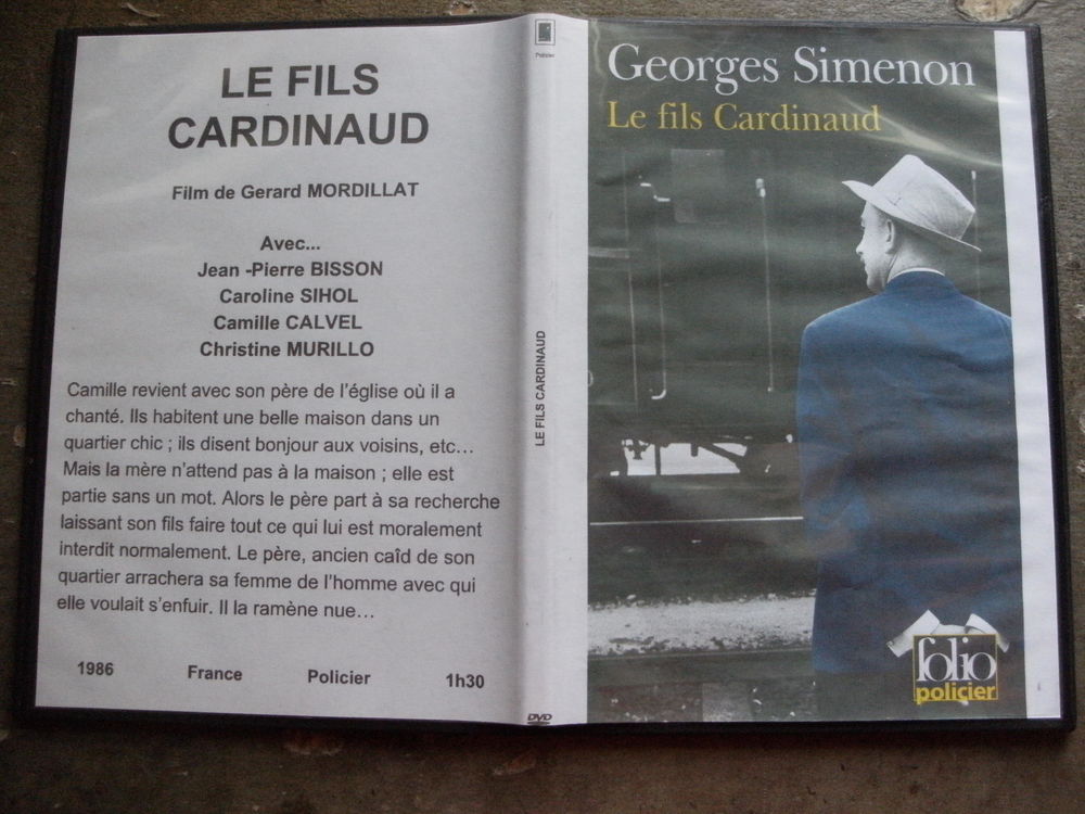 Rare film : " Le fils Cardinaud " DVD et blu-ray