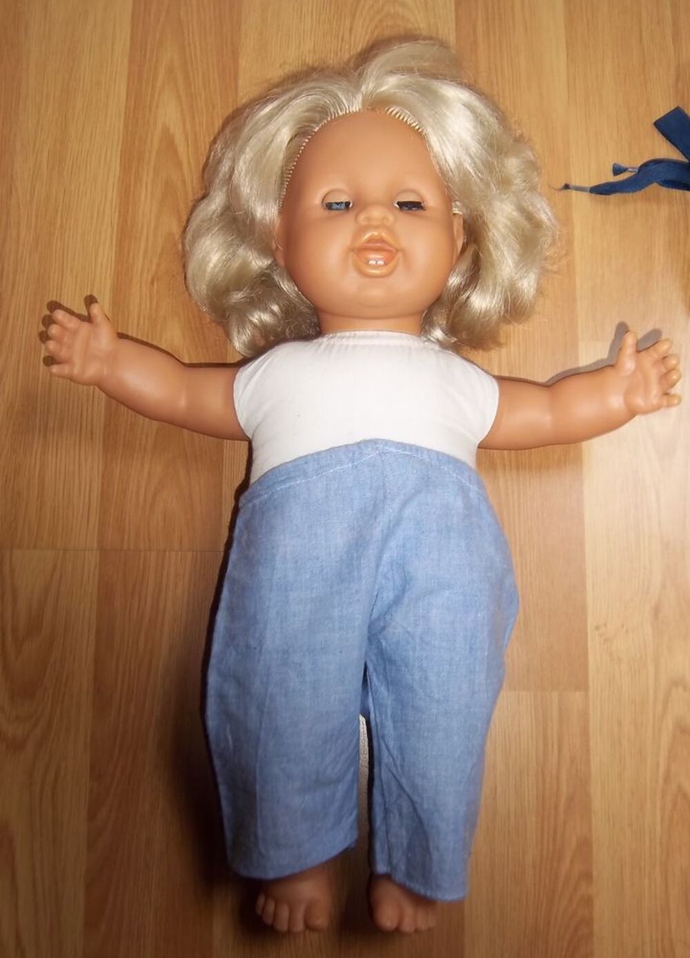 Pantalon bleu poup&eacute;e moyenne Jeux / jouets