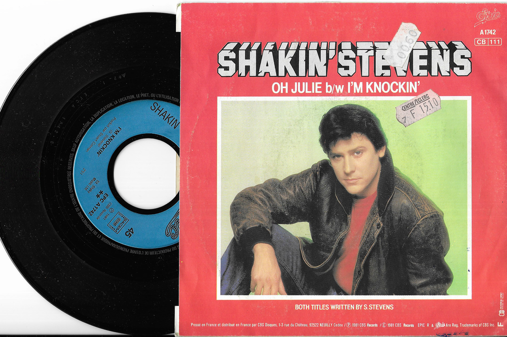 Vinyle 45 T , SHAKIN'STEVENS 1981 CD et vinyles
