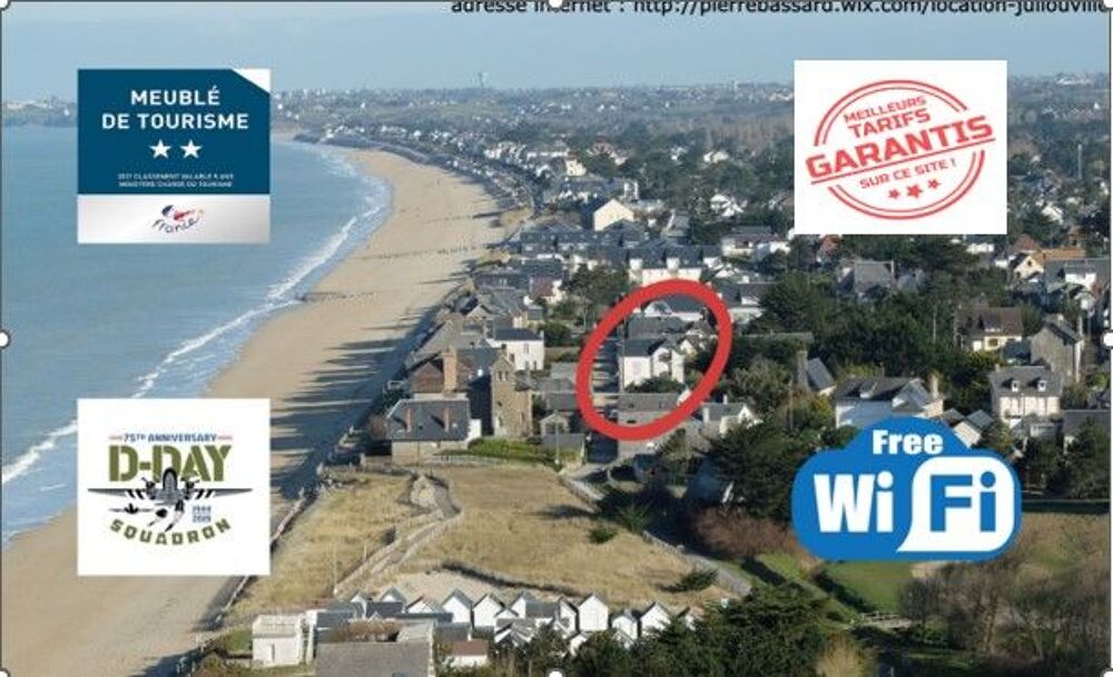   BAIE MT ST MICHEL VILLA BORD de MER 50 m  7p TT confort . In Basse-Normandie, Jullouville (50610)