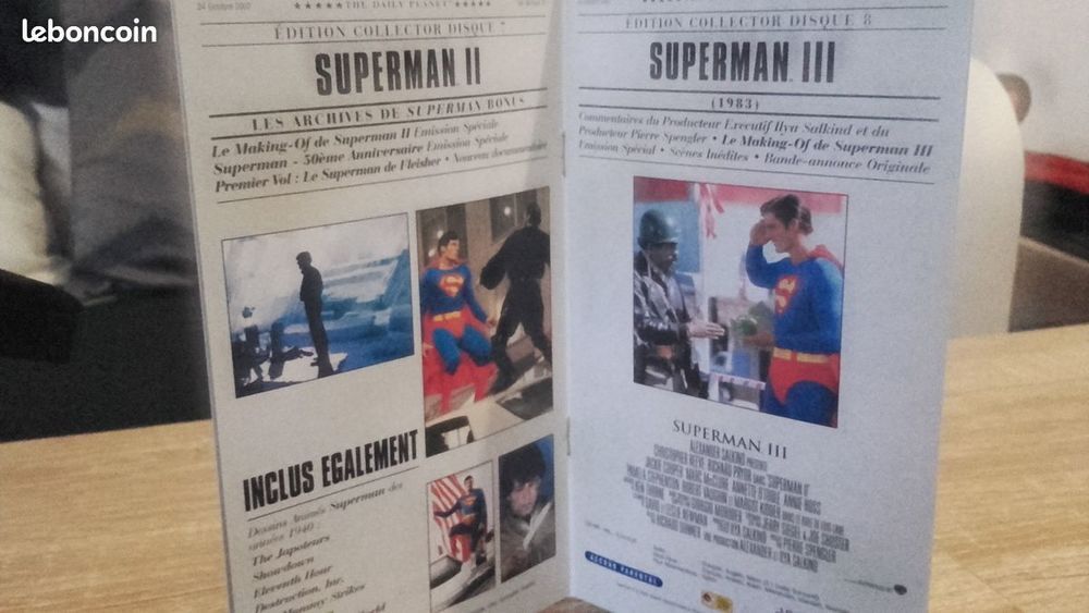 Coffret de PRESTIGE SUPERMAN
DVD et blu-ray