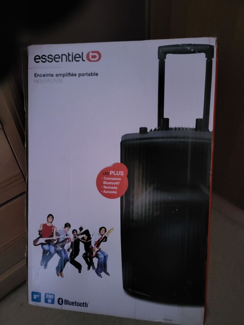 Enceinte karaok&eacute; Instruments de musique