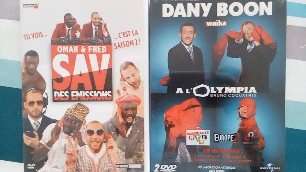 DVD Dany Boon/ DVD Omar et Fred DVD et blu-ray