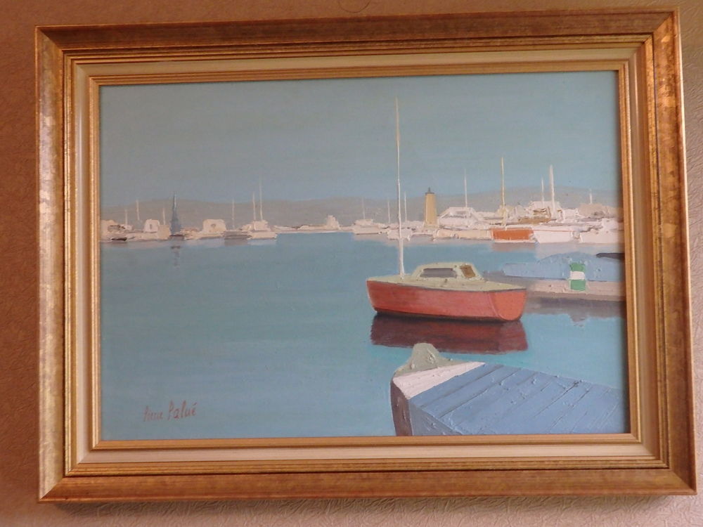 tableau huile sur toile pierre palu&eacute;;
dimensions 58 x 42
Dcoration