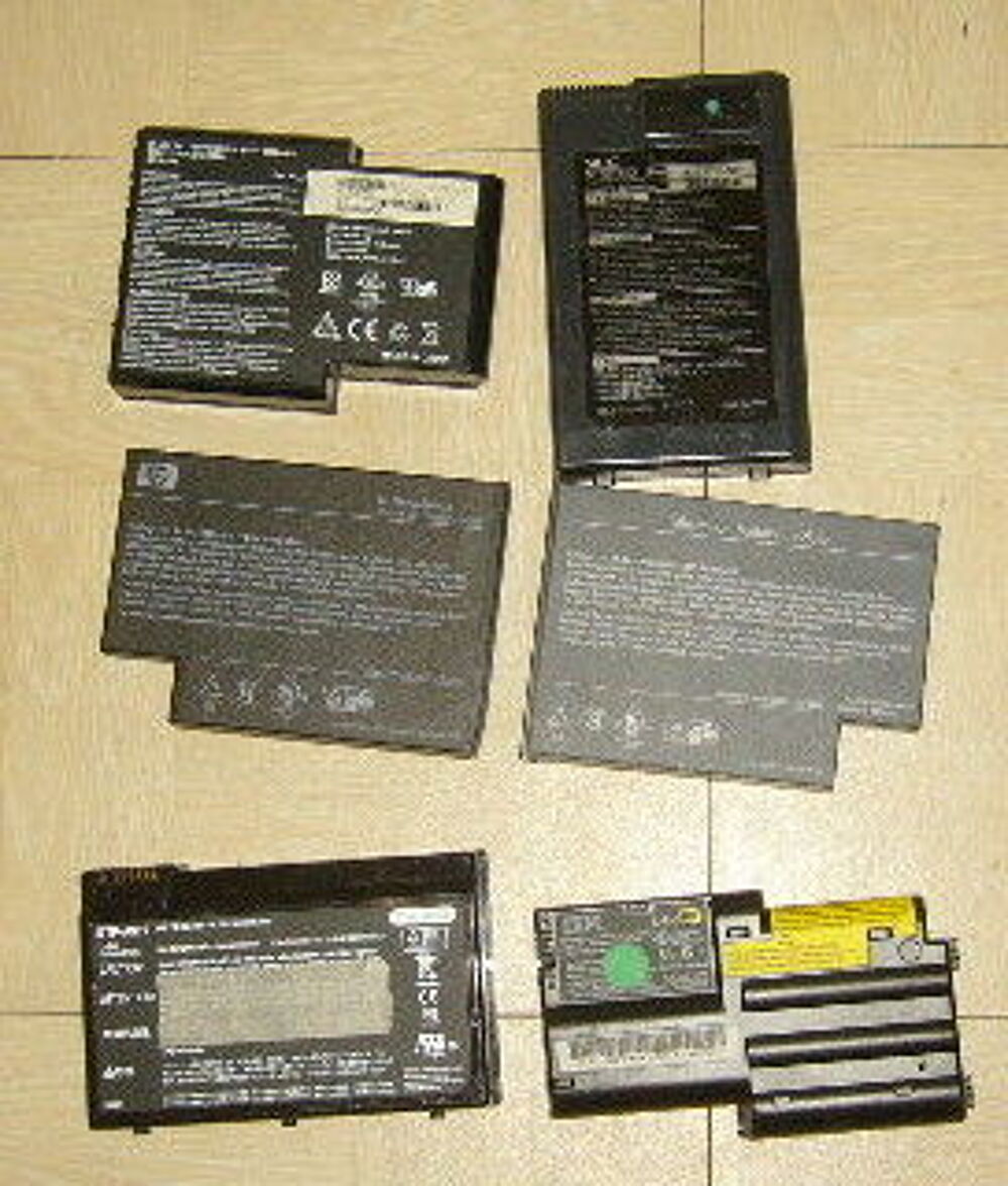 lot de 5 batteries pc portables occas Matriel informatique