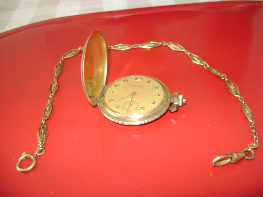 Montre &agrave; gousset et sa chaine Bijoux et montres