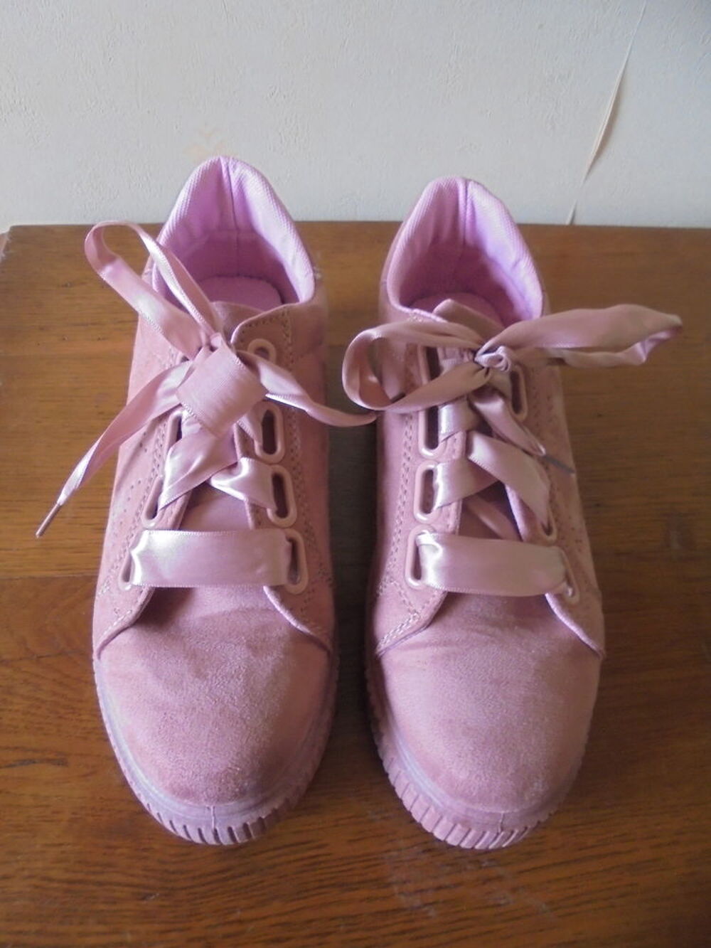 Baskets roses Chaussures