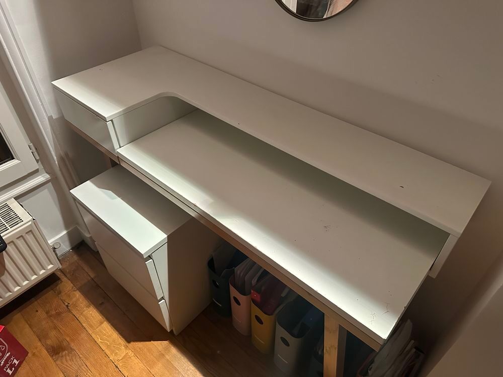 bureau blanc Meubles