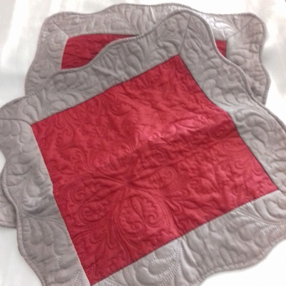 2 Housses coussins boutis - Couleur Montagne - 45X45cm- Neuf Décoration
