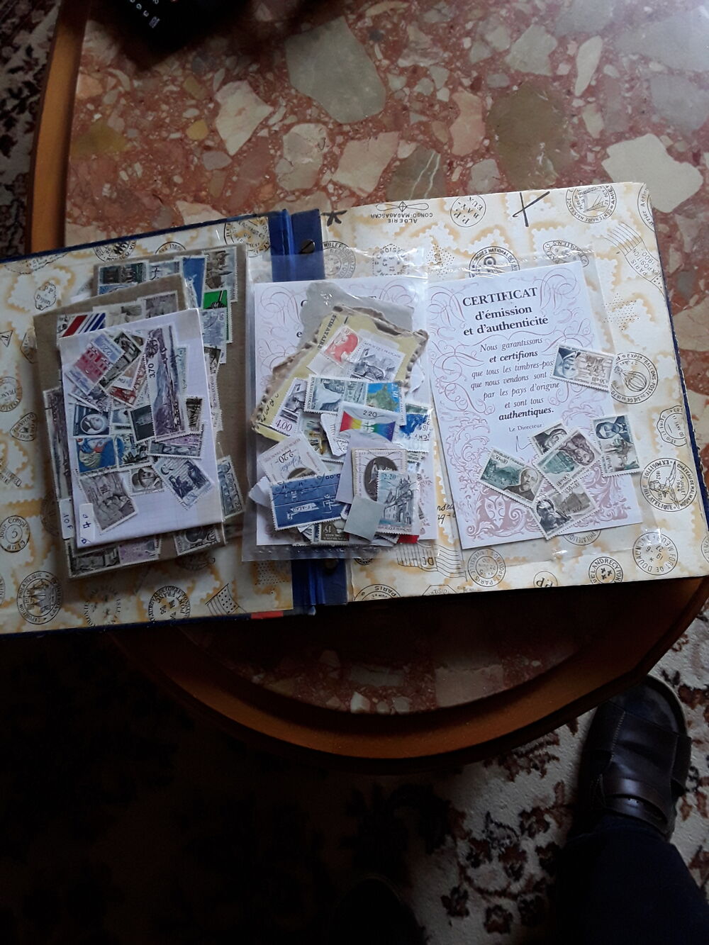 Album de timbres 