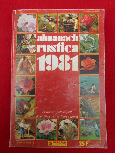ALMANACH RUSTICA 1981 Dammarie-les-Lys (77)