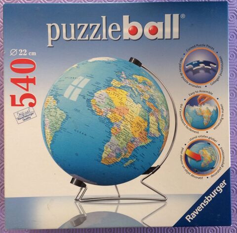 Puzzle 3D Mappemonde 15 Garidech (31)