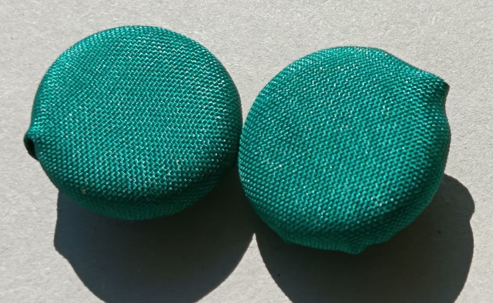Collection 16 Boutons Vintage Recouverts Signatures Paris 