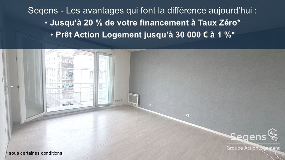 Vente Appartement Studio - 30.7m ² Dugny