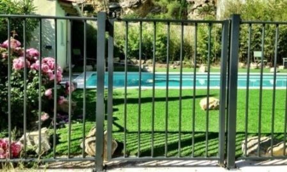 DESTCOKAGE BARRIERES PISCINE FER Jardin
