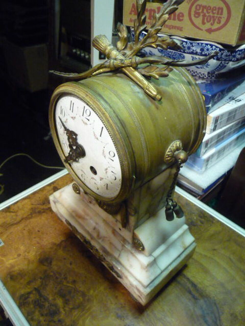  pendule marbre garniture de chemin&eacute;e napol&eacute;on iii Décoration