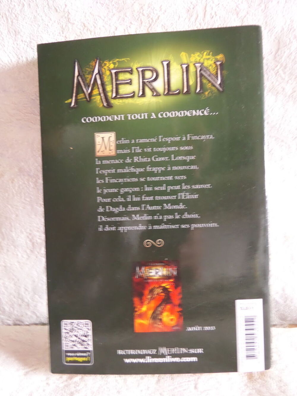 Merlin - cycle 2 Tome 1 : le dragon d'Avalon il y as 6 vol Livres et BD