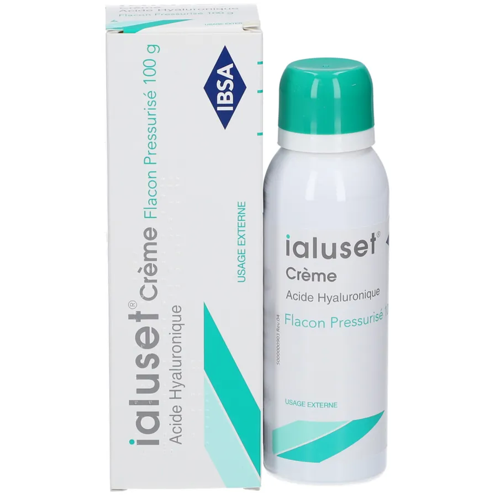 2x Ialuset cr&egrave;me flacon pressuris&eacute; 100g acide hyaluronique
L Sports