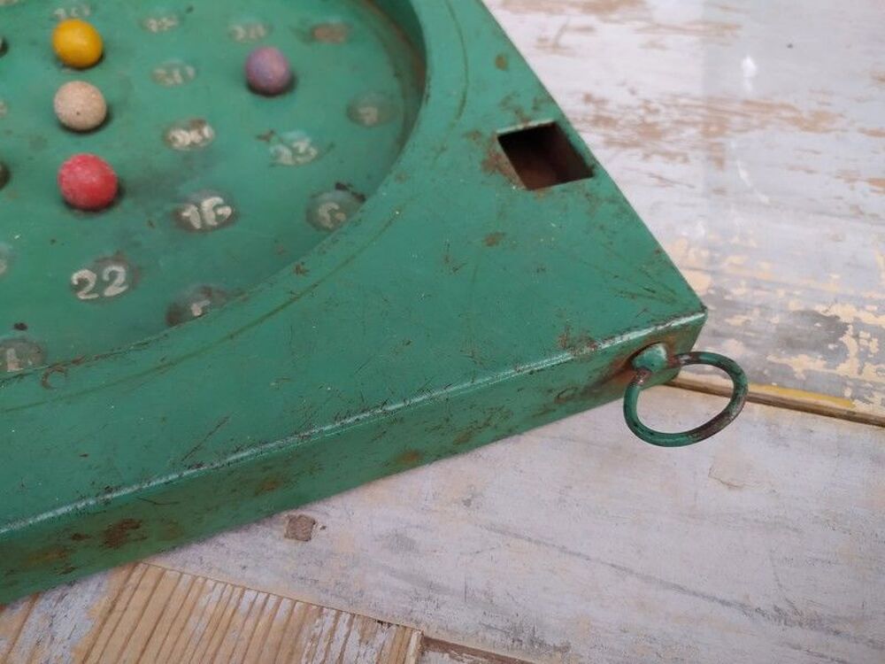 Ancien Jeu &agrave; Billes Flipper M&eacute;tal Jeux / jouets