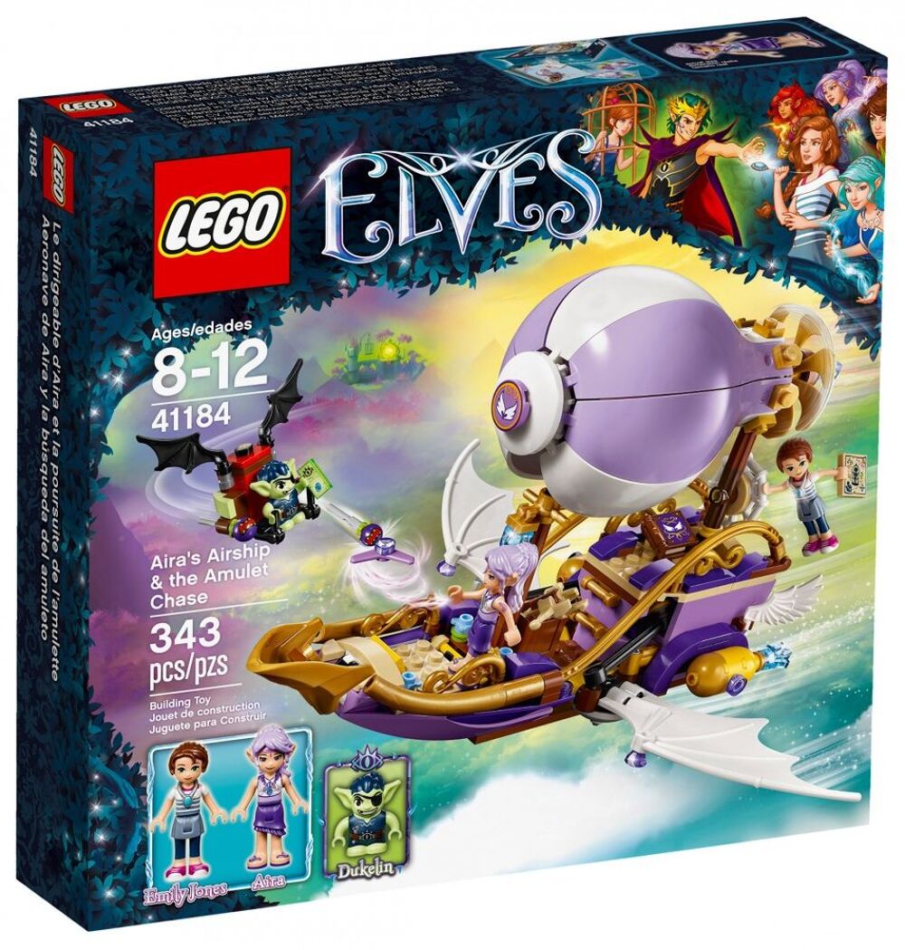 Lego Dirigeable d'Aira et la poursuite de l'amulette 41184 Jeux / jouets