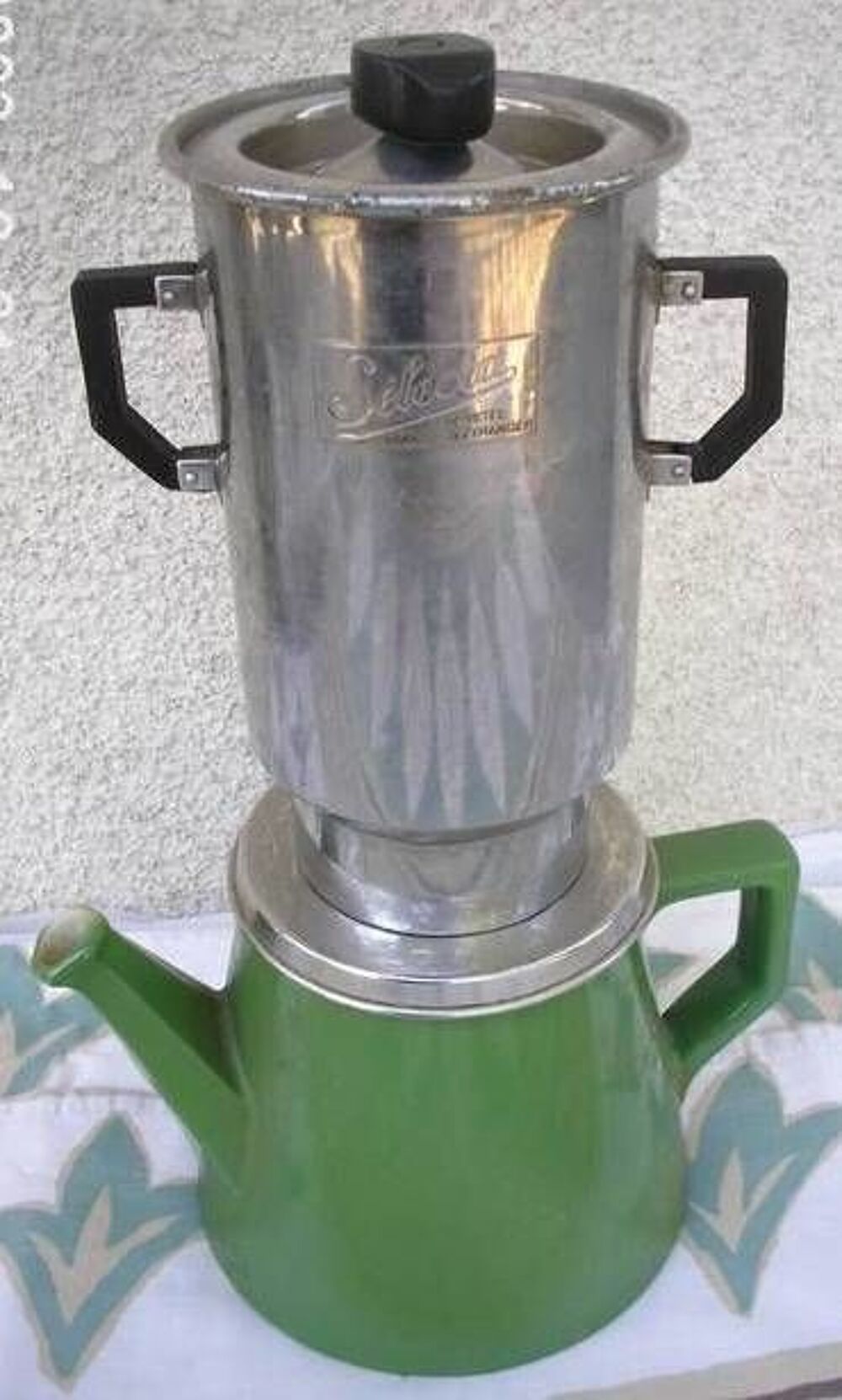 Cafetiere SELECTA brevetee en inox et porcelaine Cuisine