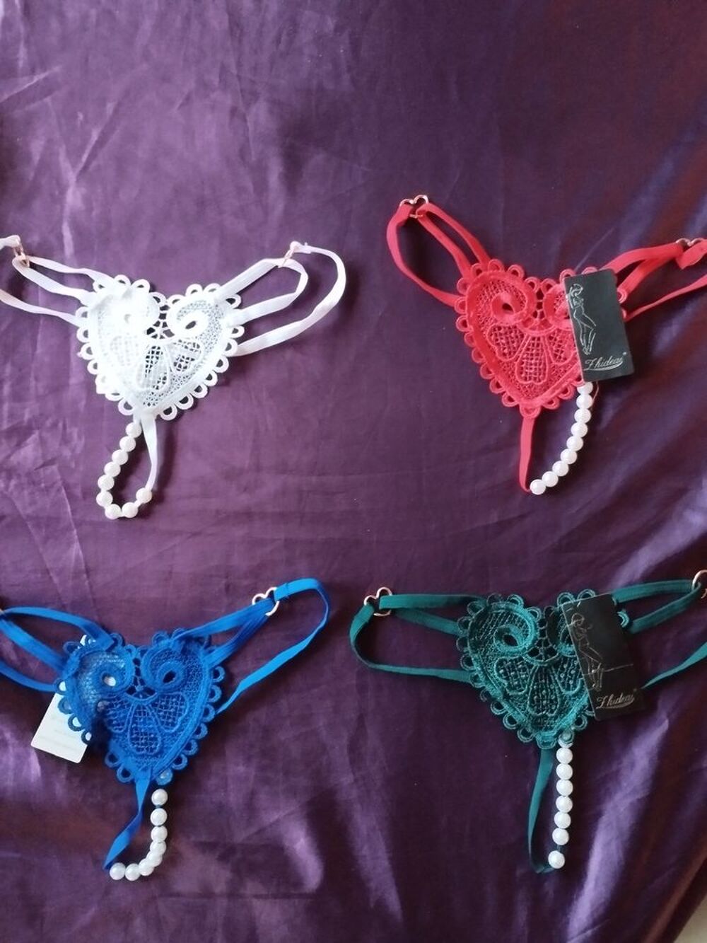 Lot string perles Vêtements