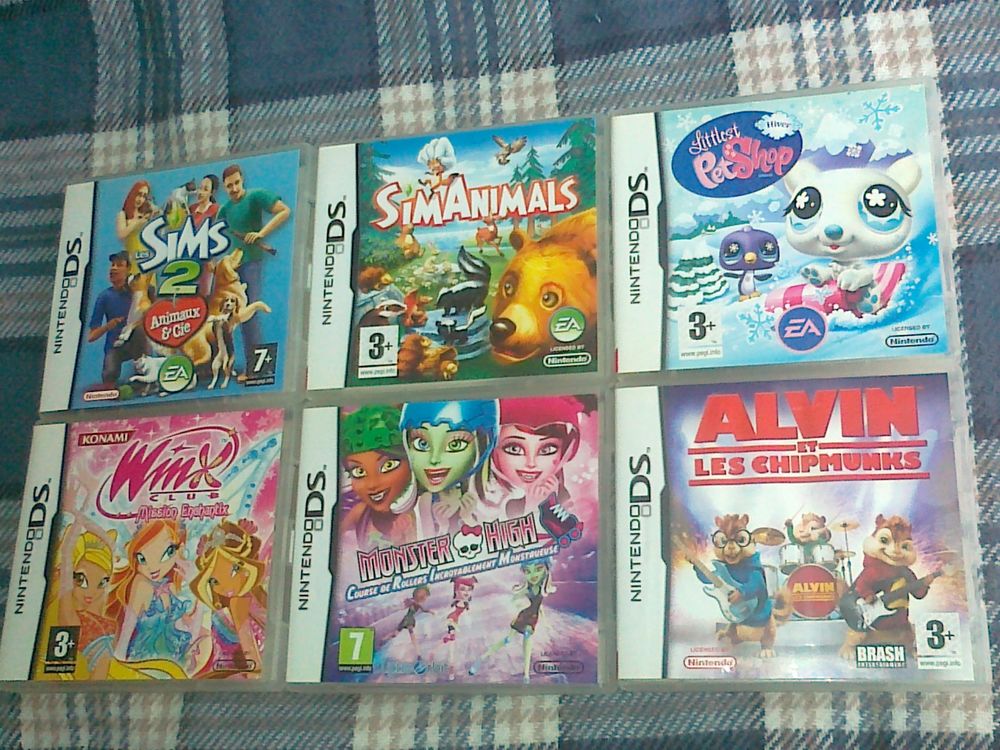 jeu DS &agrave; l'unit&eacute; Consoles et jeux vidéos
