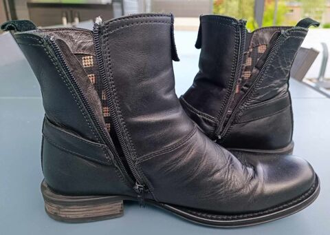 Bottines noires Homme San Marina 35 Pontivy (56)