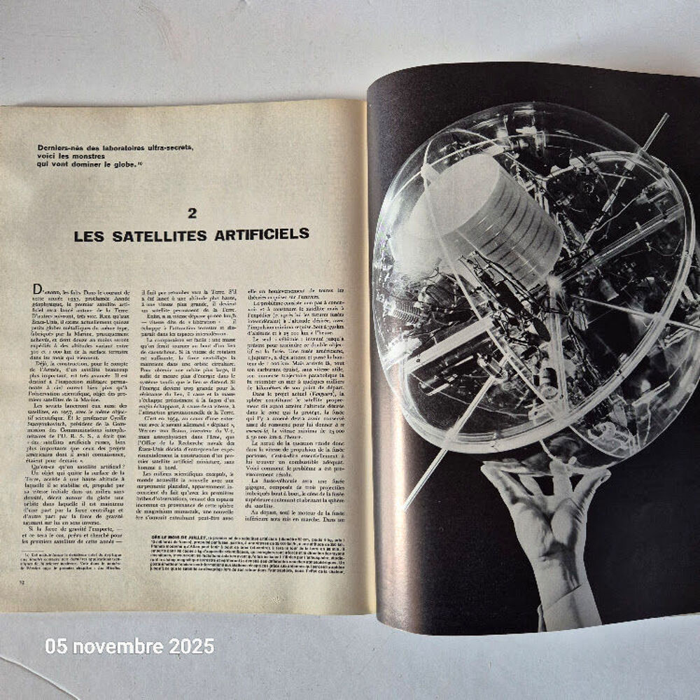Revue R&eacute;alit&eacute;s f&eacute;mina Illustration n&deg; 134 de mars 1957 avec Livres et BD