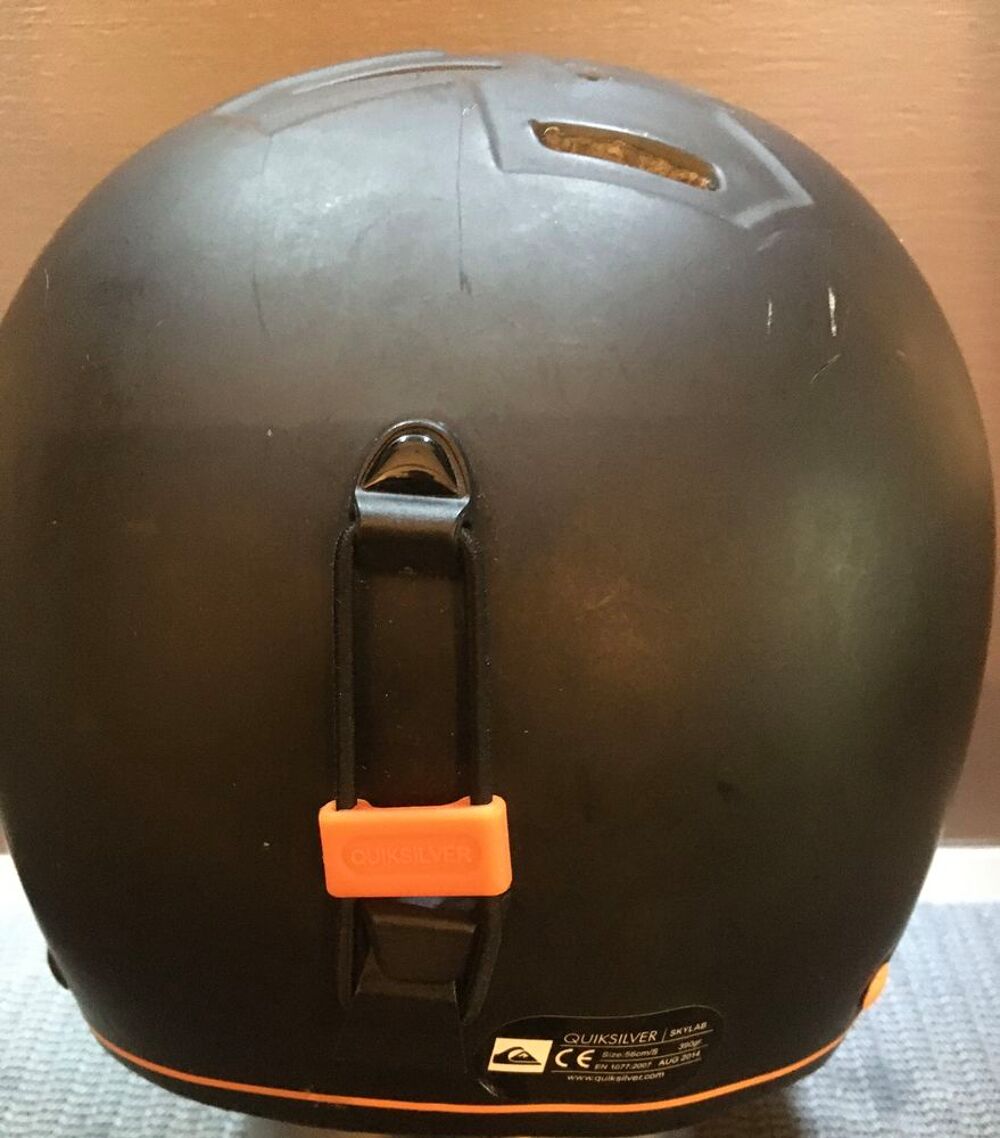 CASQUE DE SKI/SNOW NOIR/ORANGE UNISEXE QUIKSILVER SKYLAB 2.0 Sports