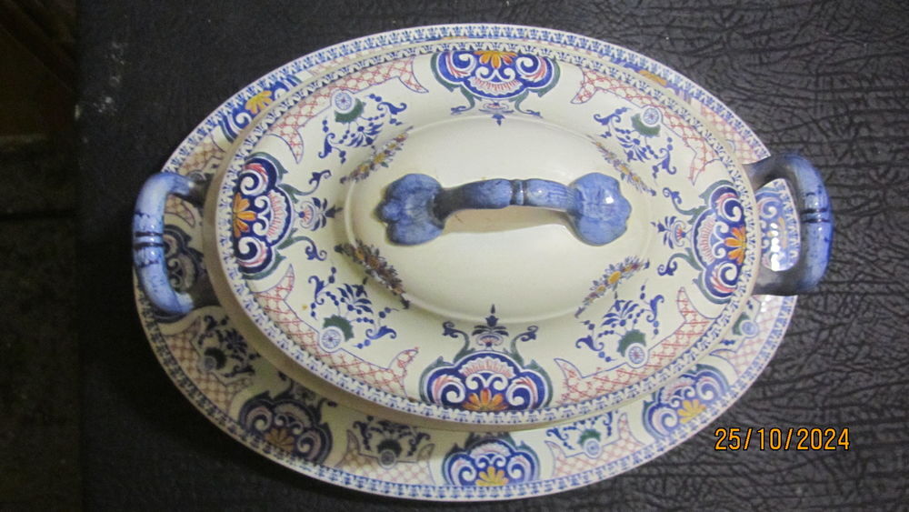 soupi&egrave;re faience de Gien Décoration