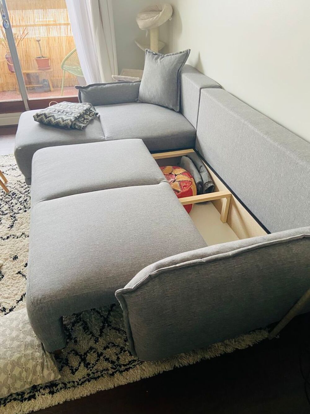 Canap&eacute; d'angle convertible et modulable Meubles