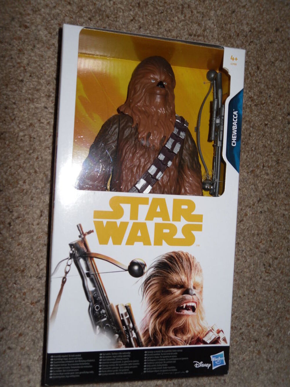 Figurine CHEWBACCA, Star Wars, 30 cm Neuf Disney Jeux / jouets
