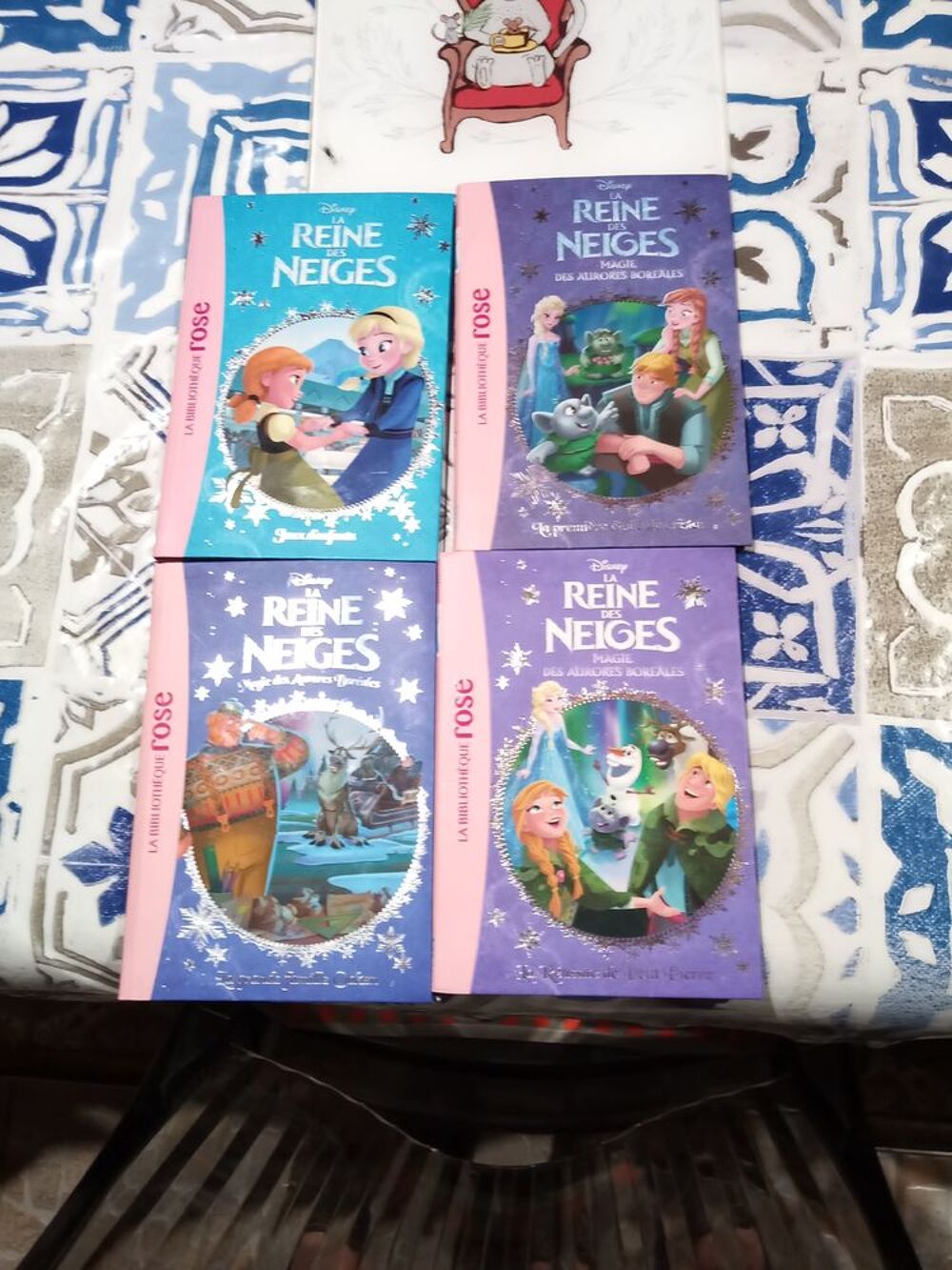 4 livres reine des neiges Livres et BD